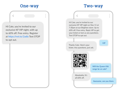 One-way-SMS-vs-Two-way-SMS-side-by-side